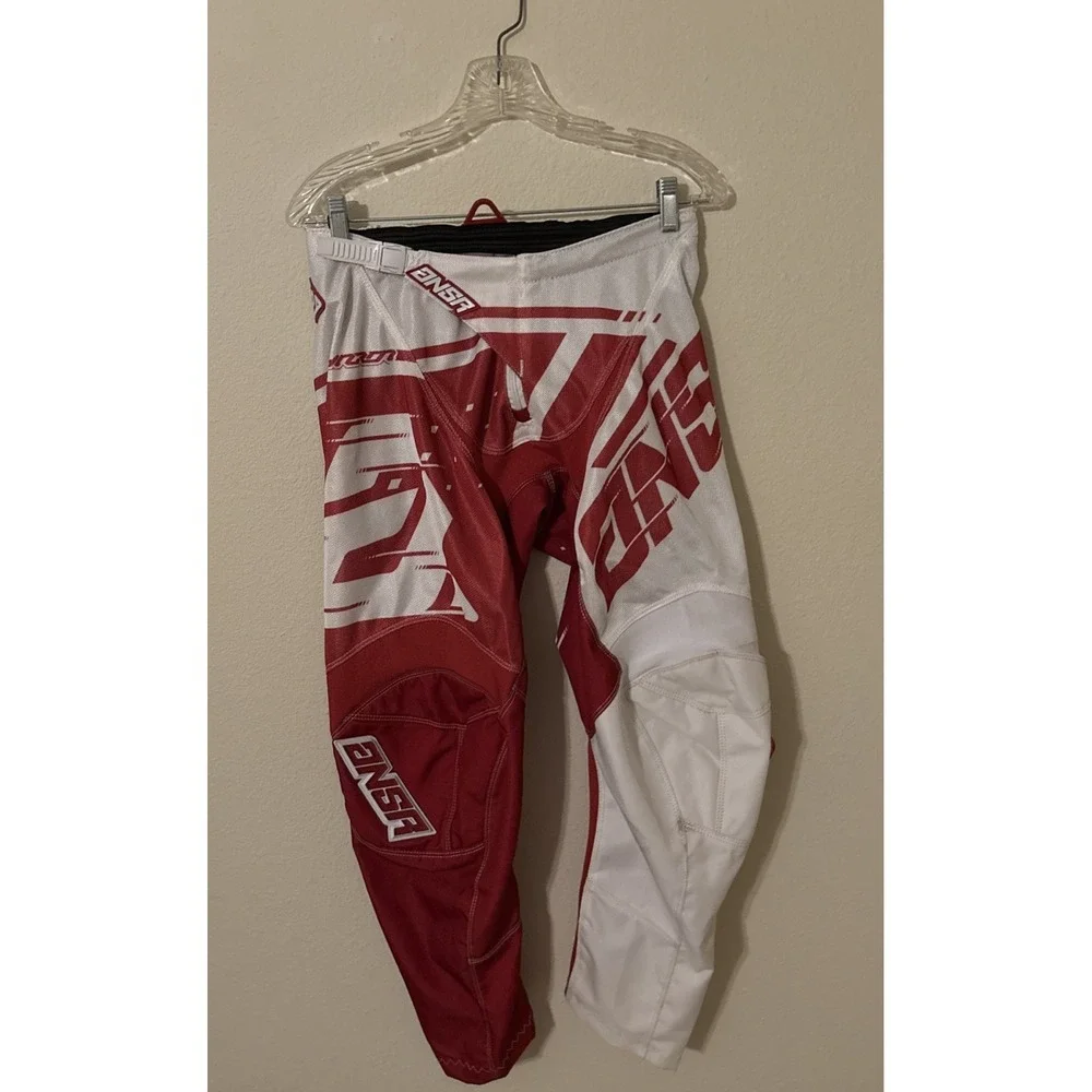 Answer Racing‎ ANSR Syncron Air Motocross Pants Red/White Size 30 Dirt Bike Moto